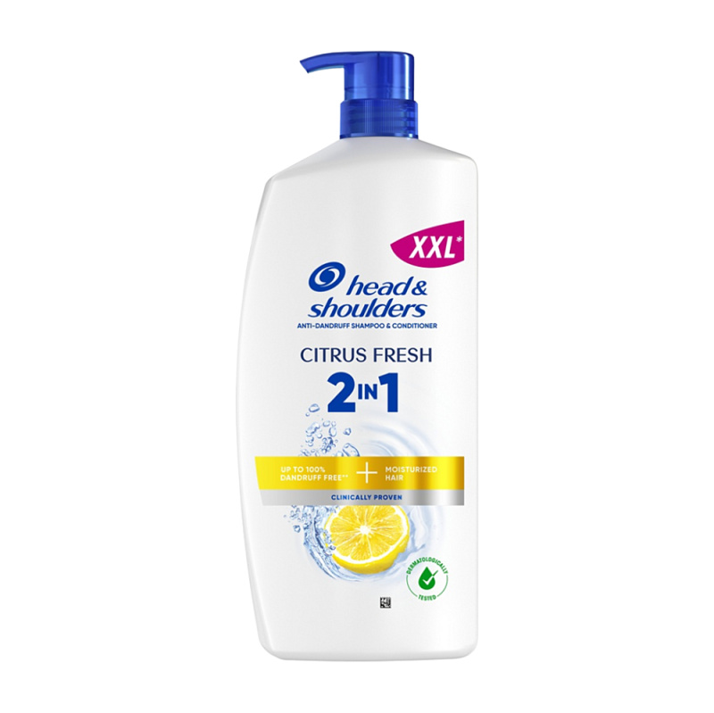 H&S šampon 800ml 2v1 Citrus