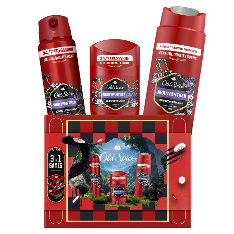 Old Spice Nightpanther Gamebox dárková sada pro muže