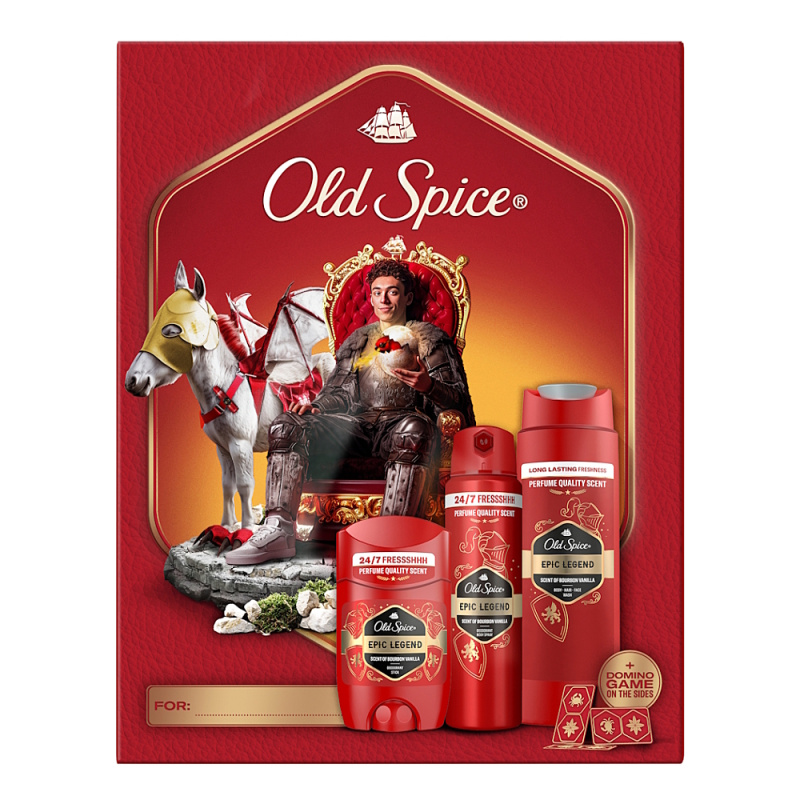 Old Spice Epic Legend Knight dárková sada pro muže