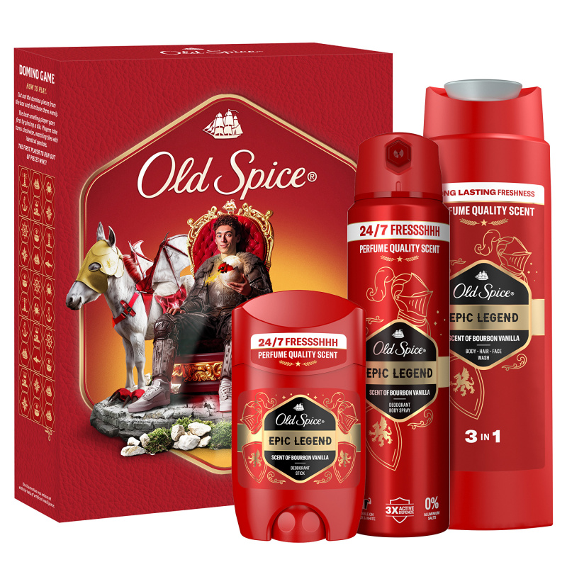 Old Spice Epic Legend Knight dárková sada pro muže