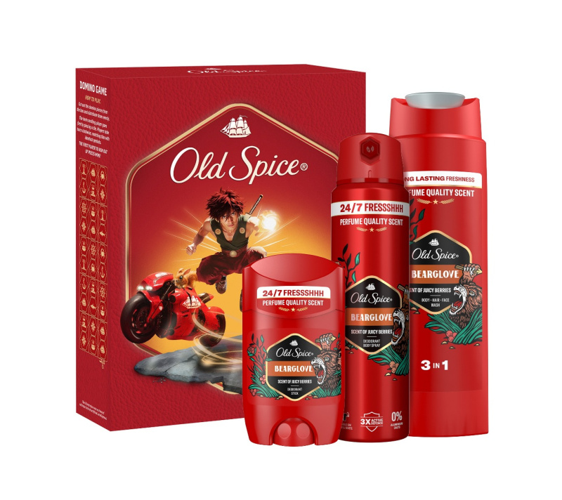 Old Spice Bearglove Anime dárková sada pro muže