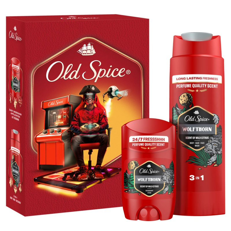 Old Spice Wolfthorn Gamer dárková sada pro muže