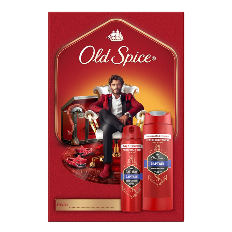 Old Spice Captain Gentleman Set dárková sada pro muže