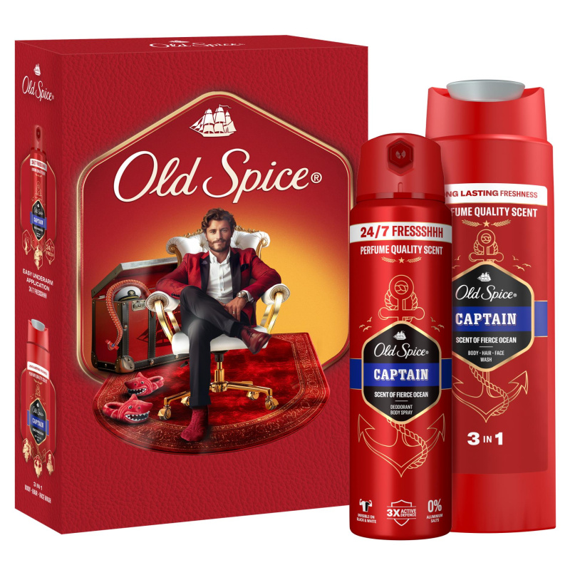 Old Spice Captain Gentleman Set dárková sada pro muže