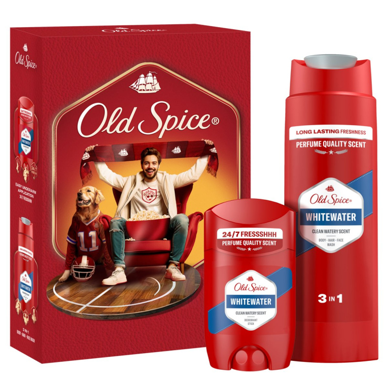 Old Spice Whitewater Sports Fan dárková sada pro muže
