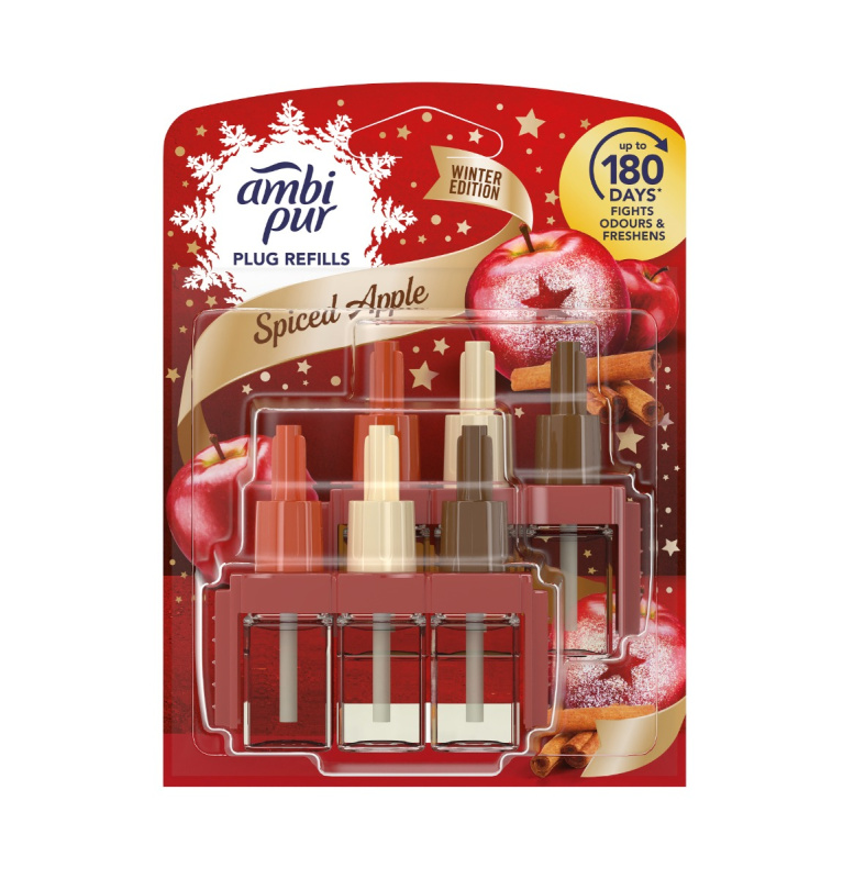 Ambi Pur 3Volution Spiced Apple náhradní náplň do elektrického osvěžovače vzduchu