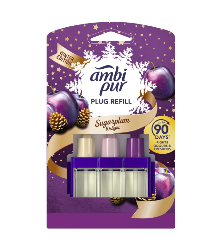 Ambi Pur 3Volution Sugarplum náhradní náplň do elektrického osvěžovače vzduchu