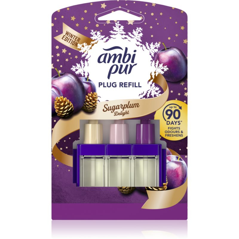 Ambi Pur 3Volution Sugarplum náhradní náplň do elektrického osvěžovače vzduchu