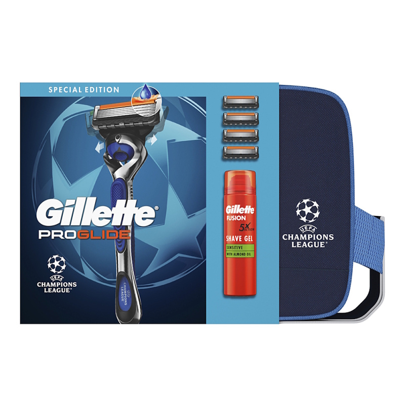 Gillette ProGlide Champions League Special Edition dárková sada pro muže