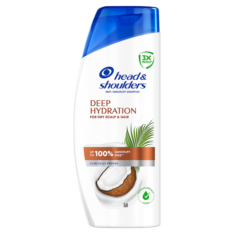 H&S šampon 625ml Deep Hydration Coconut