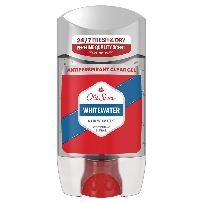 Old Spice Whitewater Tuhý antiperspirant Clear Gel 70 ml