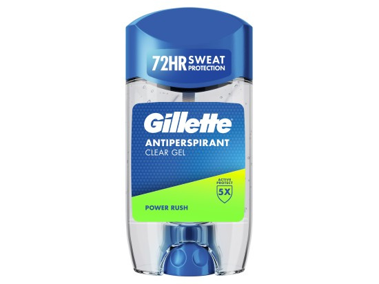 Gillette Gelový antiperspirant pro muže Power Rush 70 ml