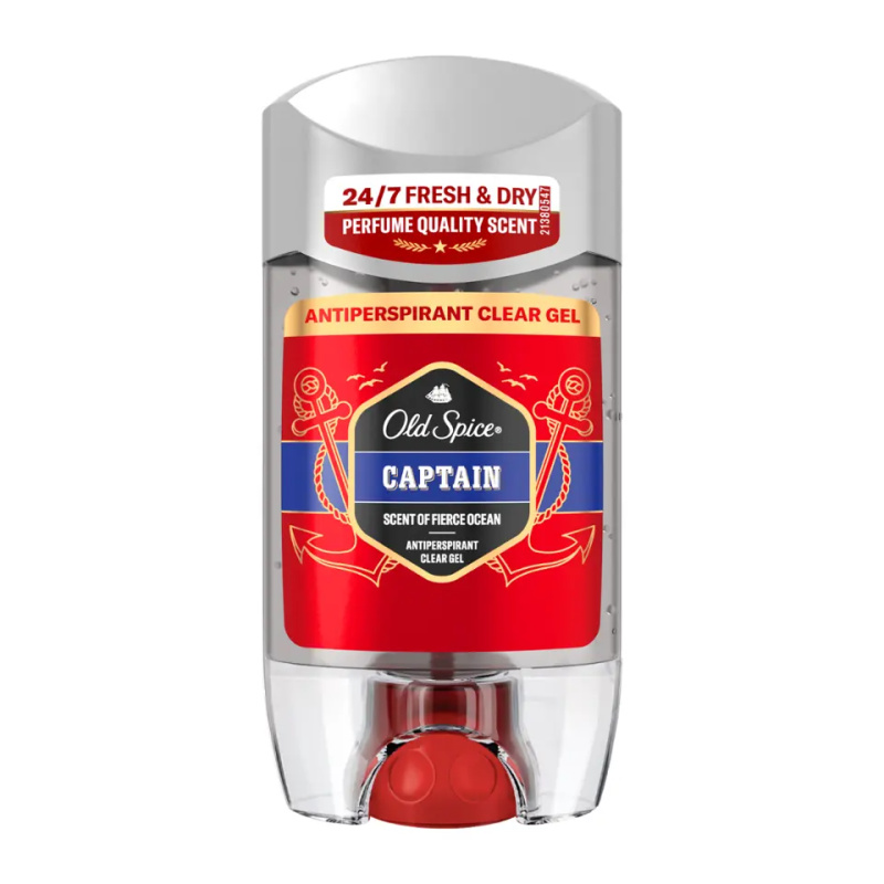 Old Spice Gelový antiperspirant pro muže Captain (Antiperspirant & Deodorant Gel) 70 ml
