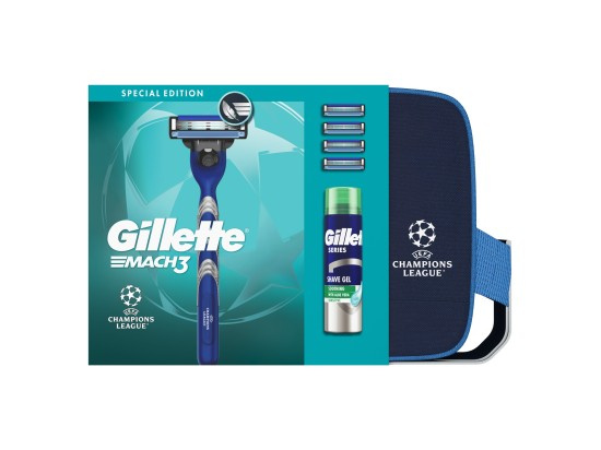 Gillette Champions League Special Edition dárková sada pro muže