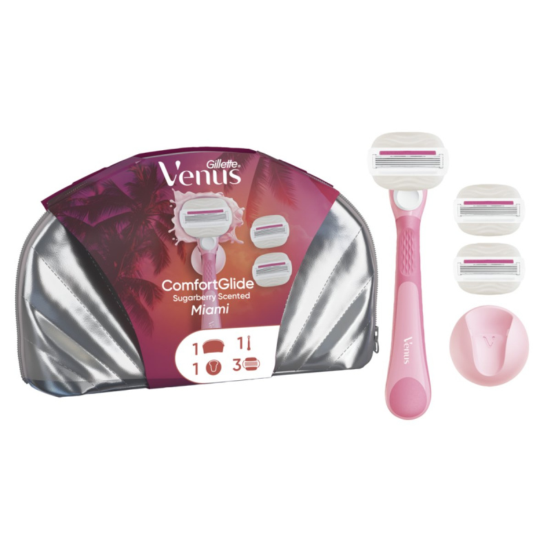 Gillette Venus Comfortglide Sugarberry Miami Gift Set dárková sada pro ženy