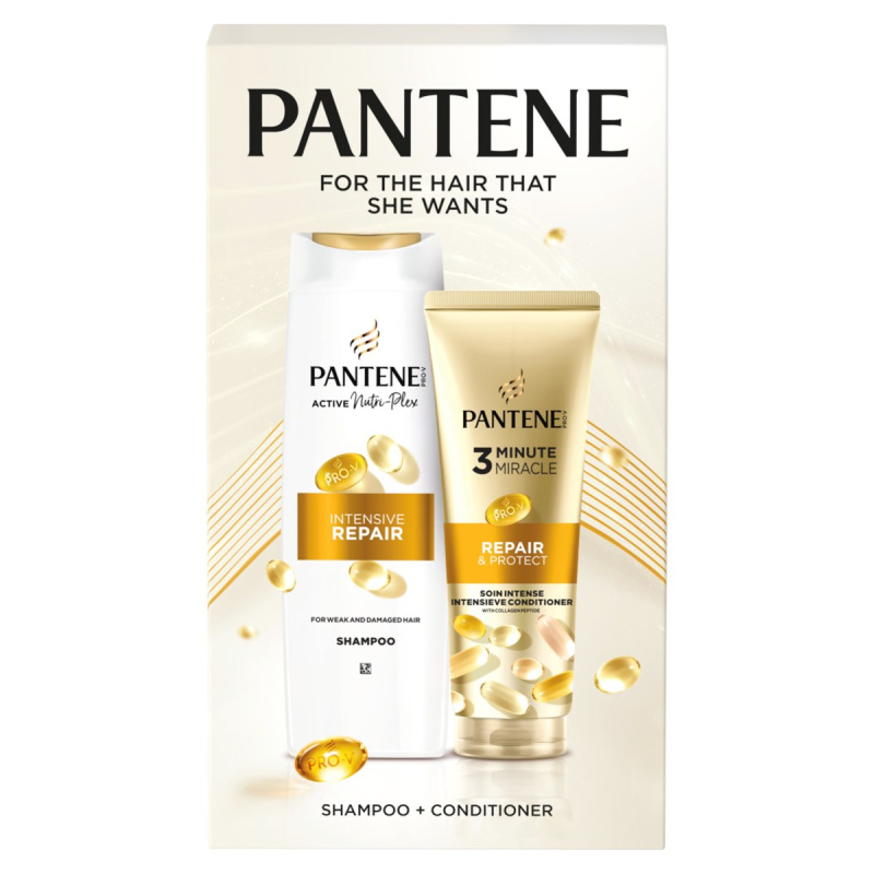 Pantene Intensive Repair Hair Set dárková sada pro poškozené vlasy