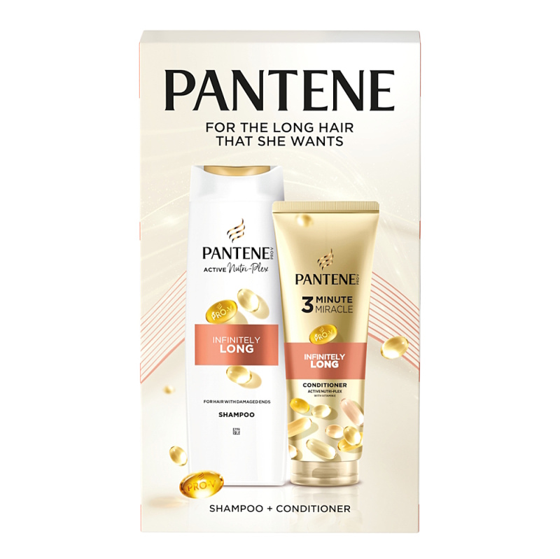 Pantene For Infinitely Long Hair Set dárková sada pro dlouhé vlasy