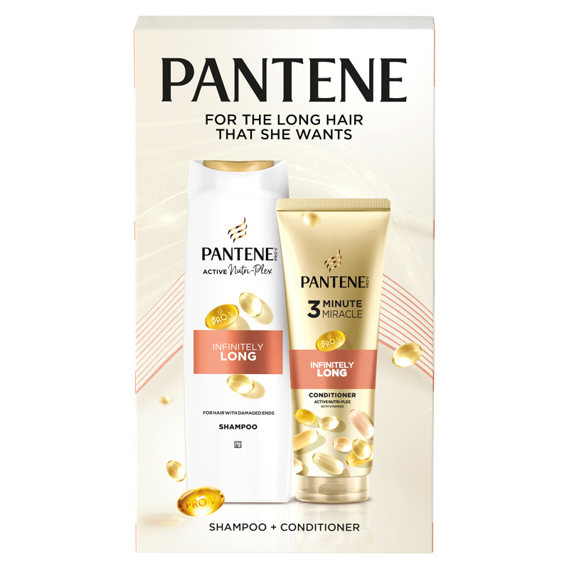 Pantene For Infinitely Long Hair Set dárková sada pro dlouhé vlasy