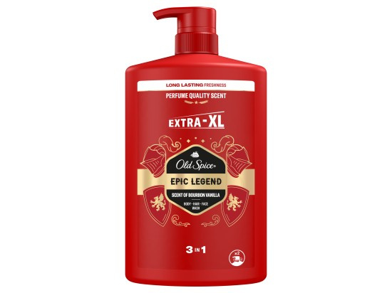 Old Spice Epic Legend sprchový gel na obličej, tělo a vlasy pro muže 1000 ml
