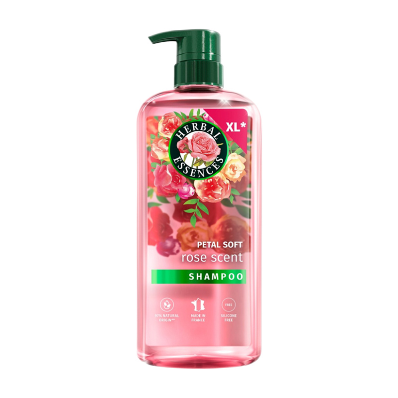 Herbal Ess šamponn 650ml Rose PUMP