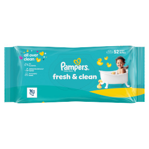 Pampers wipes (52ks/fol) Fresh Clean