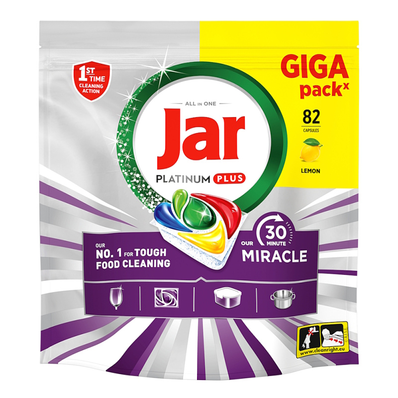 Jar Platinum Plus 30 Minute Miracle tablety do myčky