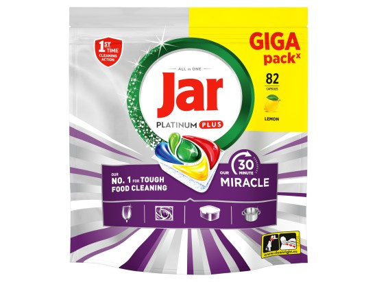 Jar Platinum Plus 30 Minute Miracle tablety do myčky