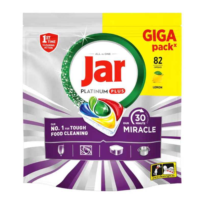 Jar Platinum Plus 30 Minute Miracle tablety do myčky
