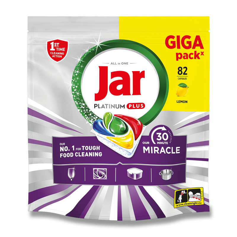 Jar Platinum Plus 30 Minute Miracle tablety do myčky