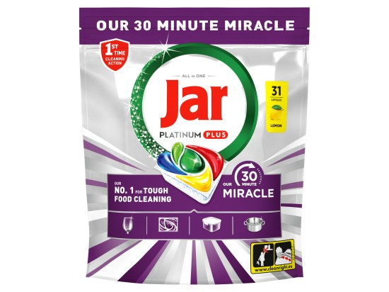 Jar Platinum Plus 30 Minute Miracle tablety do myčky