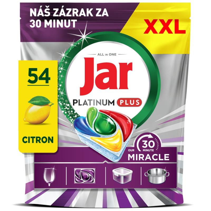 Jar Platinum Plus 30 Minute Miracle tablety do myčky