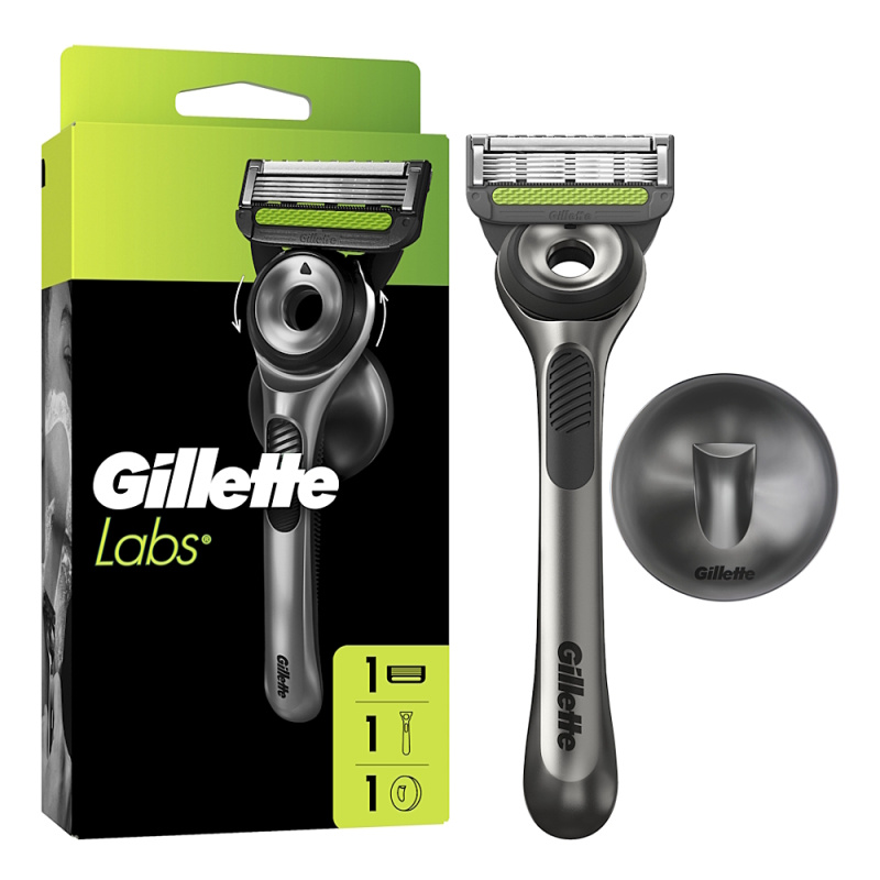 Gillette Labs holicí strojek s držákem do sprchy 3 ks