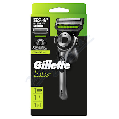 Gillette Labs holicí strojek s držákem do sprchy 3 ks