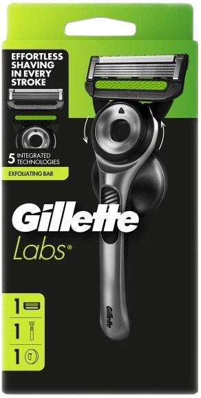 Gillette Labs holicí strojek s držákem do sprchy 3 ks