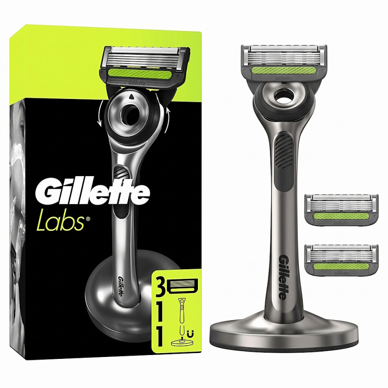 Gillette Labs holicí strojek se stojánkem + náhradní břity 5 ks