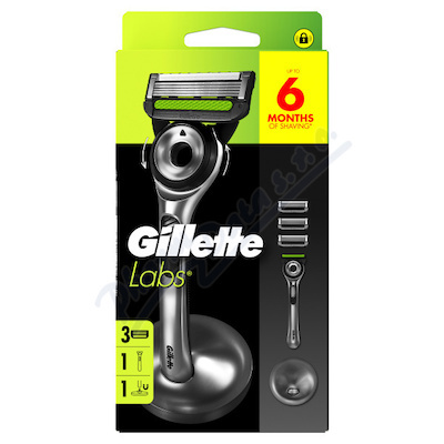 Gillette Labs holicí strojek se stojánkem + náhradní břity 5 ks