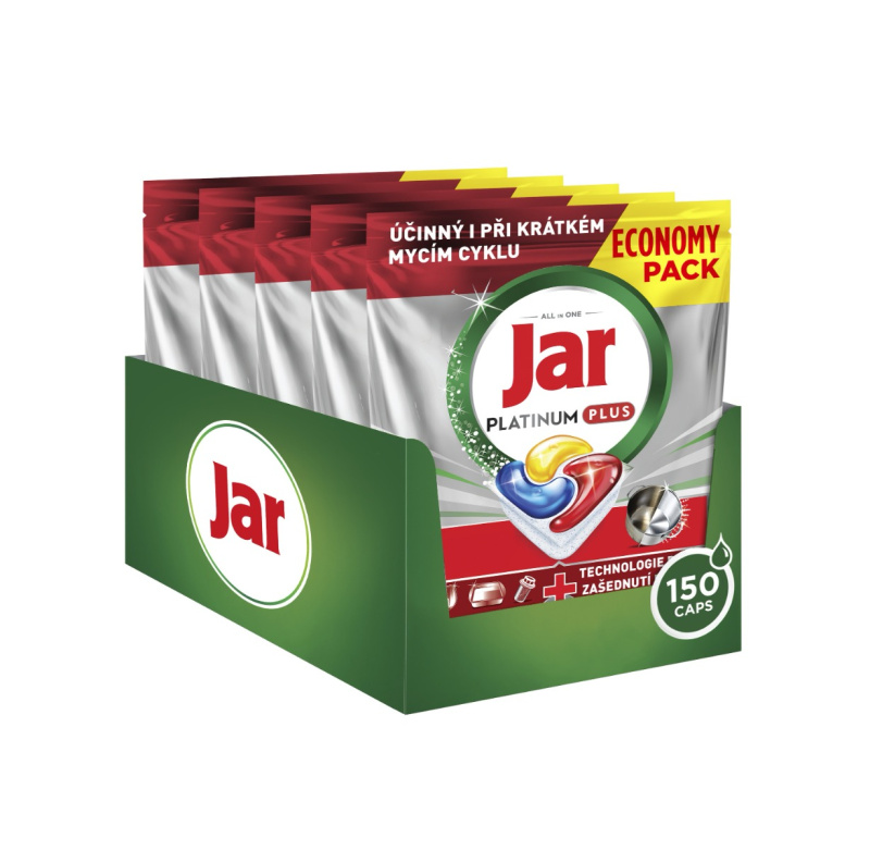 Jar Platinum Plus Lemon tablety do myčky