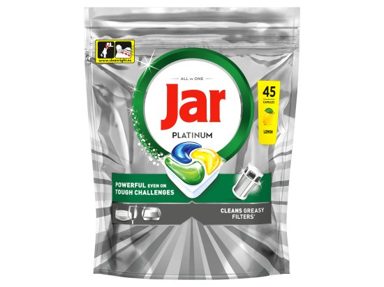 Jar Platinum Lemon tablety do myčky