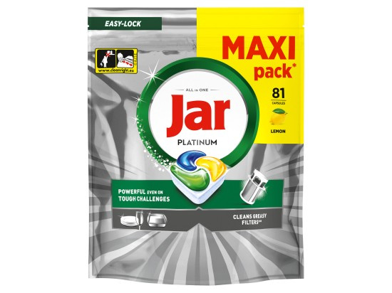 Jar Platinum Lemon tablety do myčky