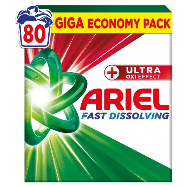 Ariel prášek 80PD Plus Ultra OXI BOX
