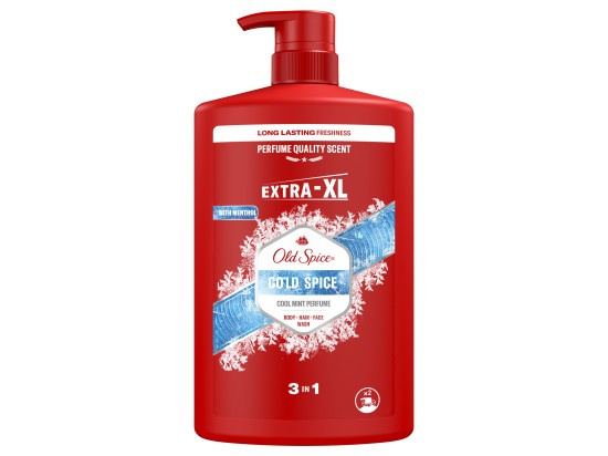 Old Spice Cold Spice sprchový gel 3 v 1 pro muže 1000 ml