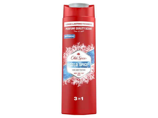 Old Spice Cold Spice sprchový gel 3 v 1 pro muže 400 ml