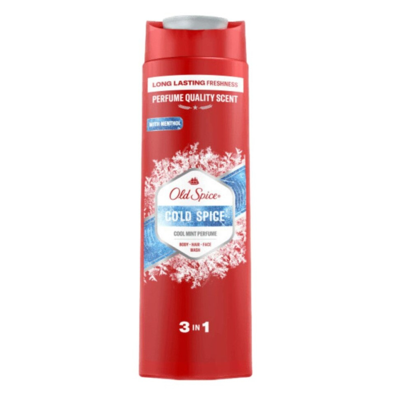 Old Spice Cold Spice sprchový gel 3 v 1 pro muže 400 ml