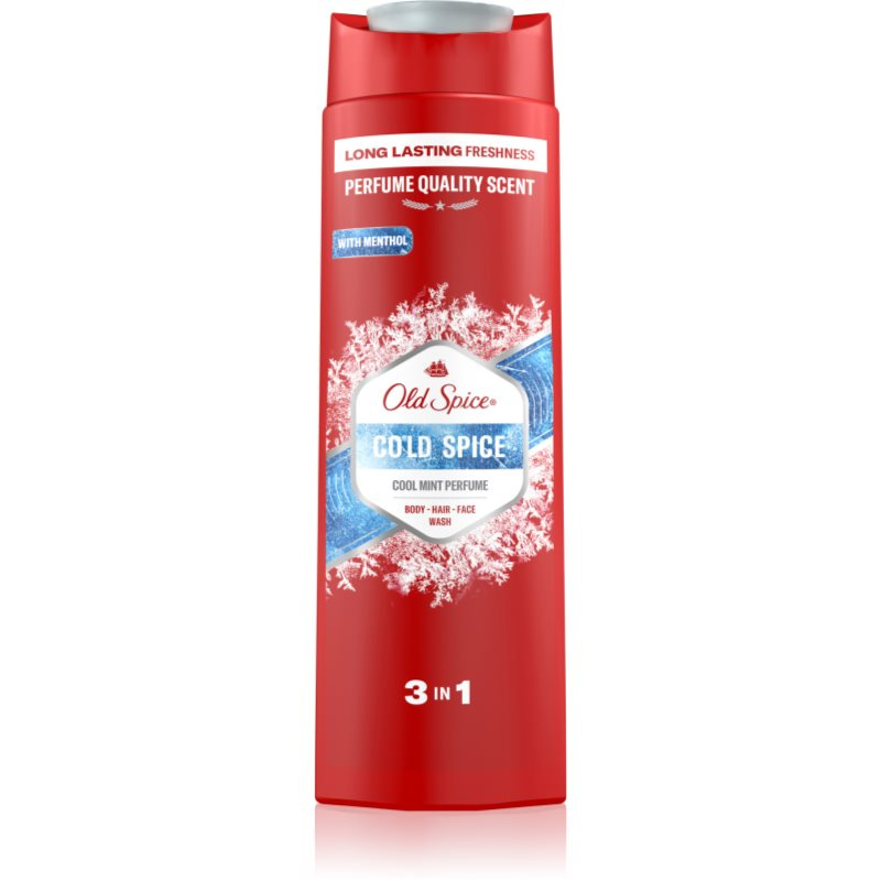 Old Spice Cold Spice sprchový gel 3 v 1 pro muže 400 ml