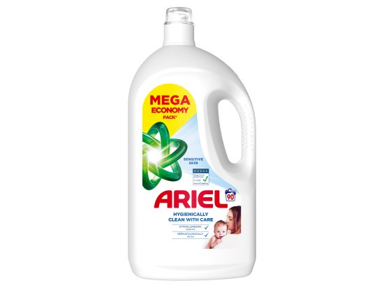 Ariel Sensitive prací gel 4,05 l 90 praní