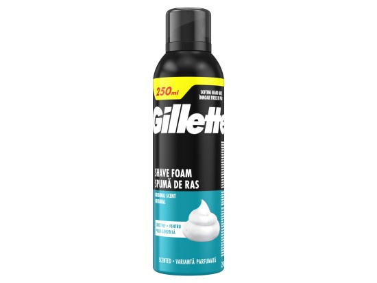 Gillette pěna 250ml Original Sensitive