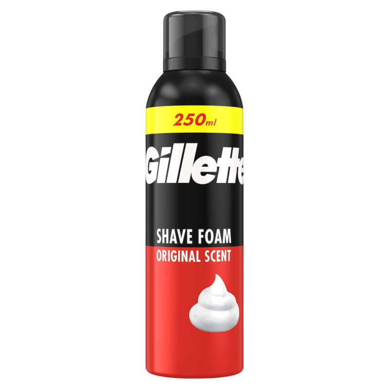 Gillette Holicí pěna Original 250 ml