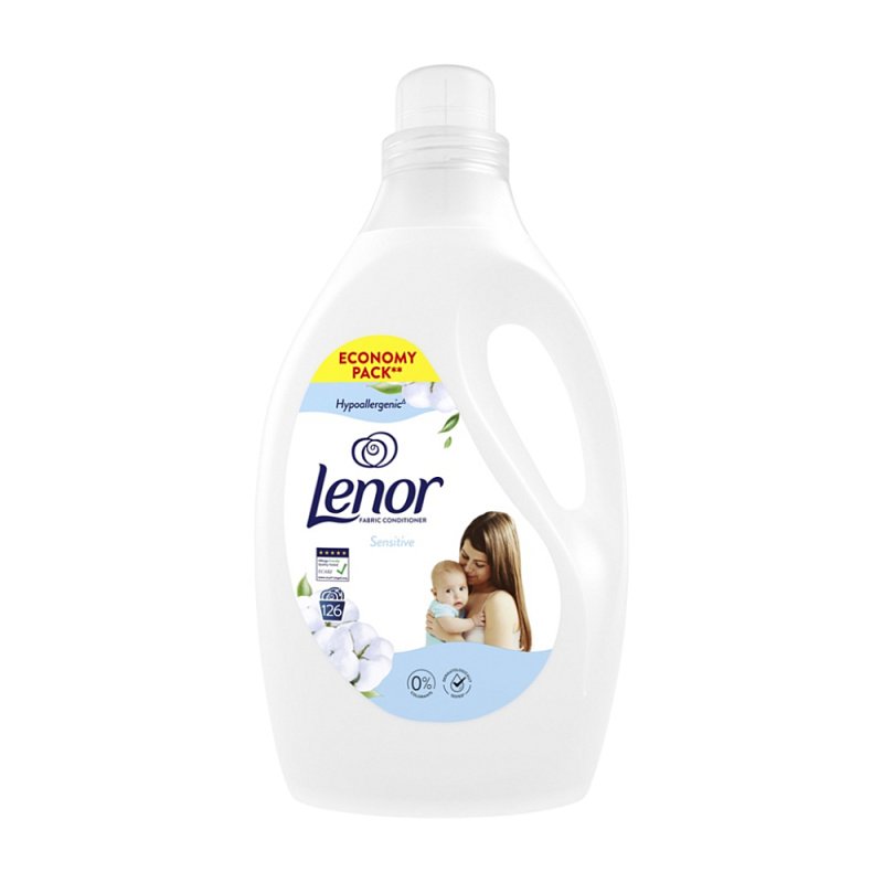 LENOR Sensitive Aviváž 126 praní 2,650 l