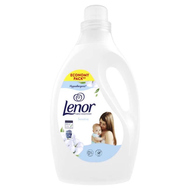 LENOR Sensitive Aviváž 126 praní 2,650 l