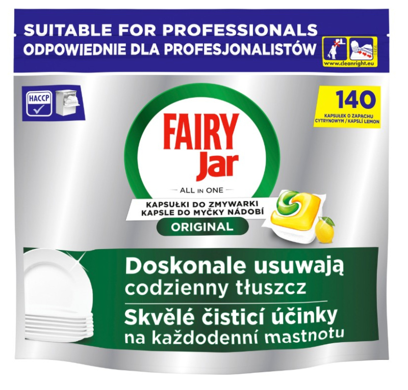 Jar tablety do myčky 140 ks, Profesional original Lemon